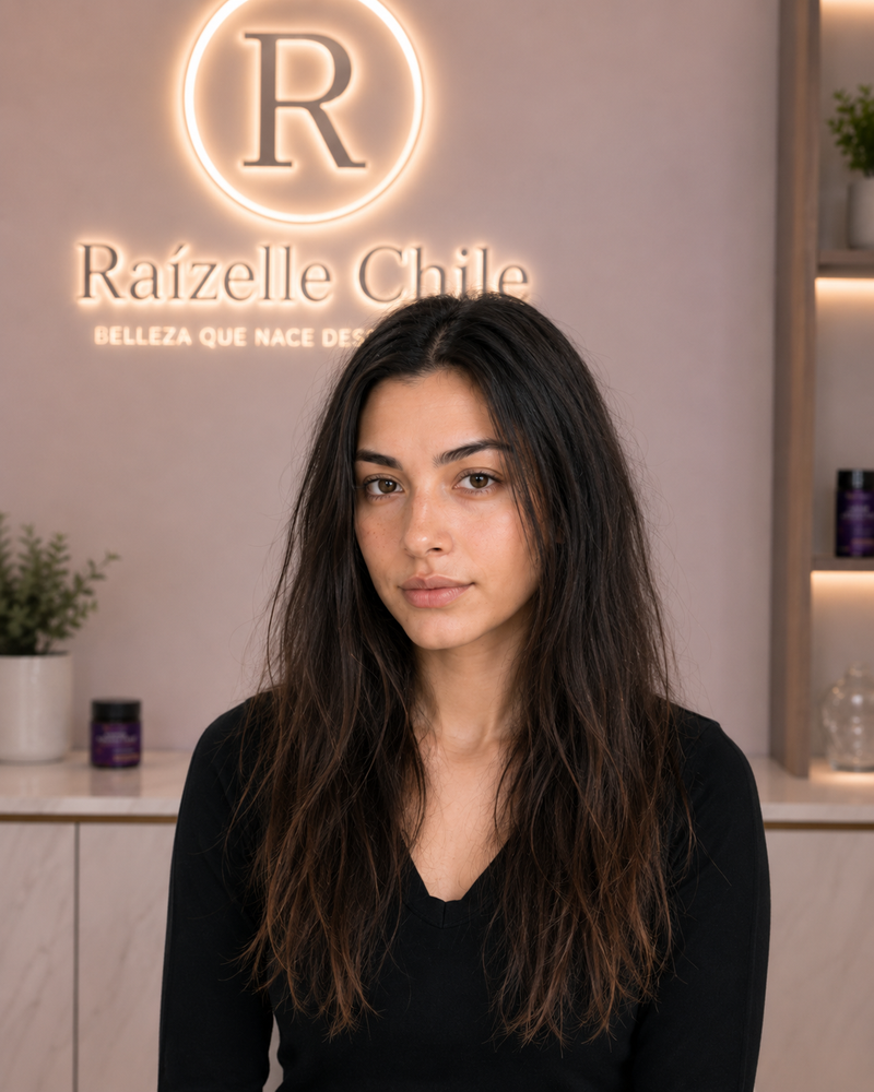 Cabello antes del tratamiento